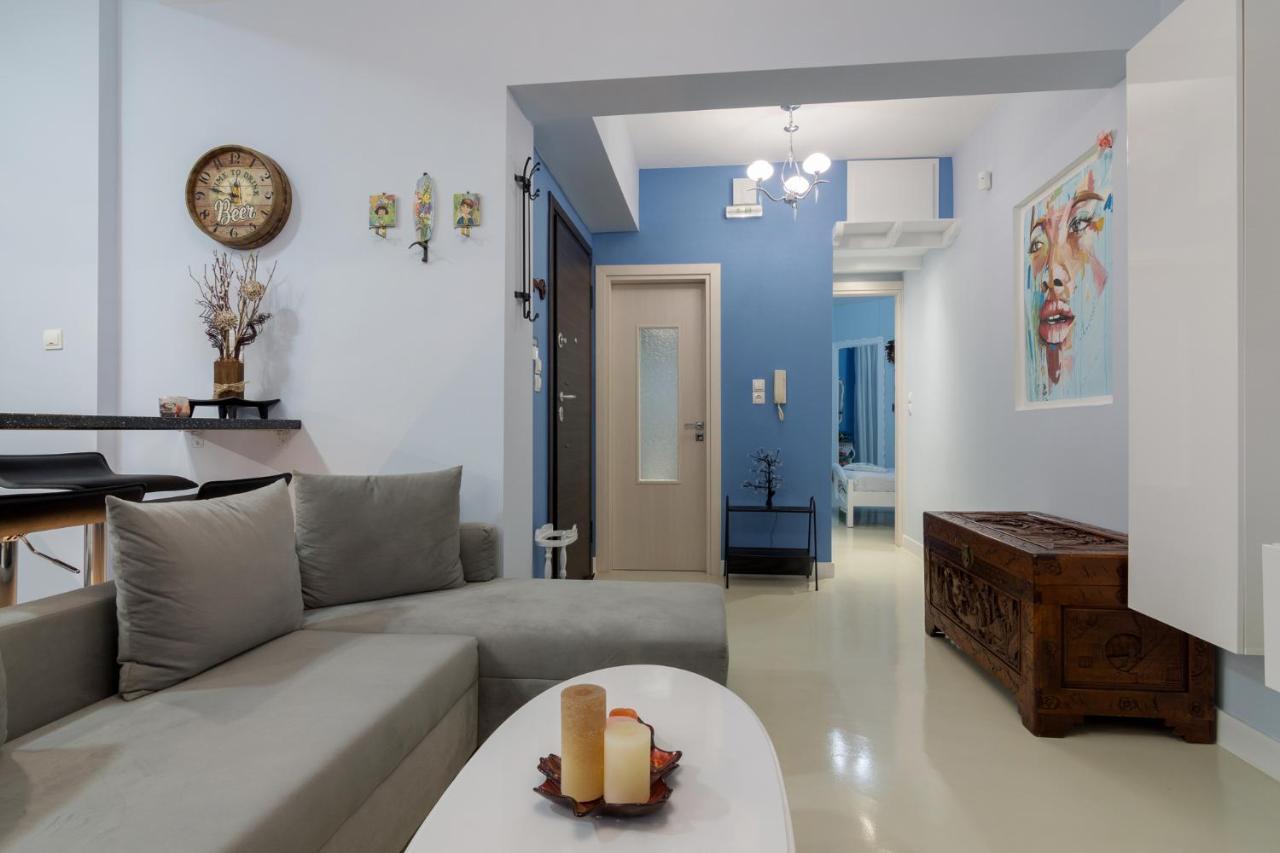 Wonderful Renovated Apartment With Private Patio Athènes Extérieur photo