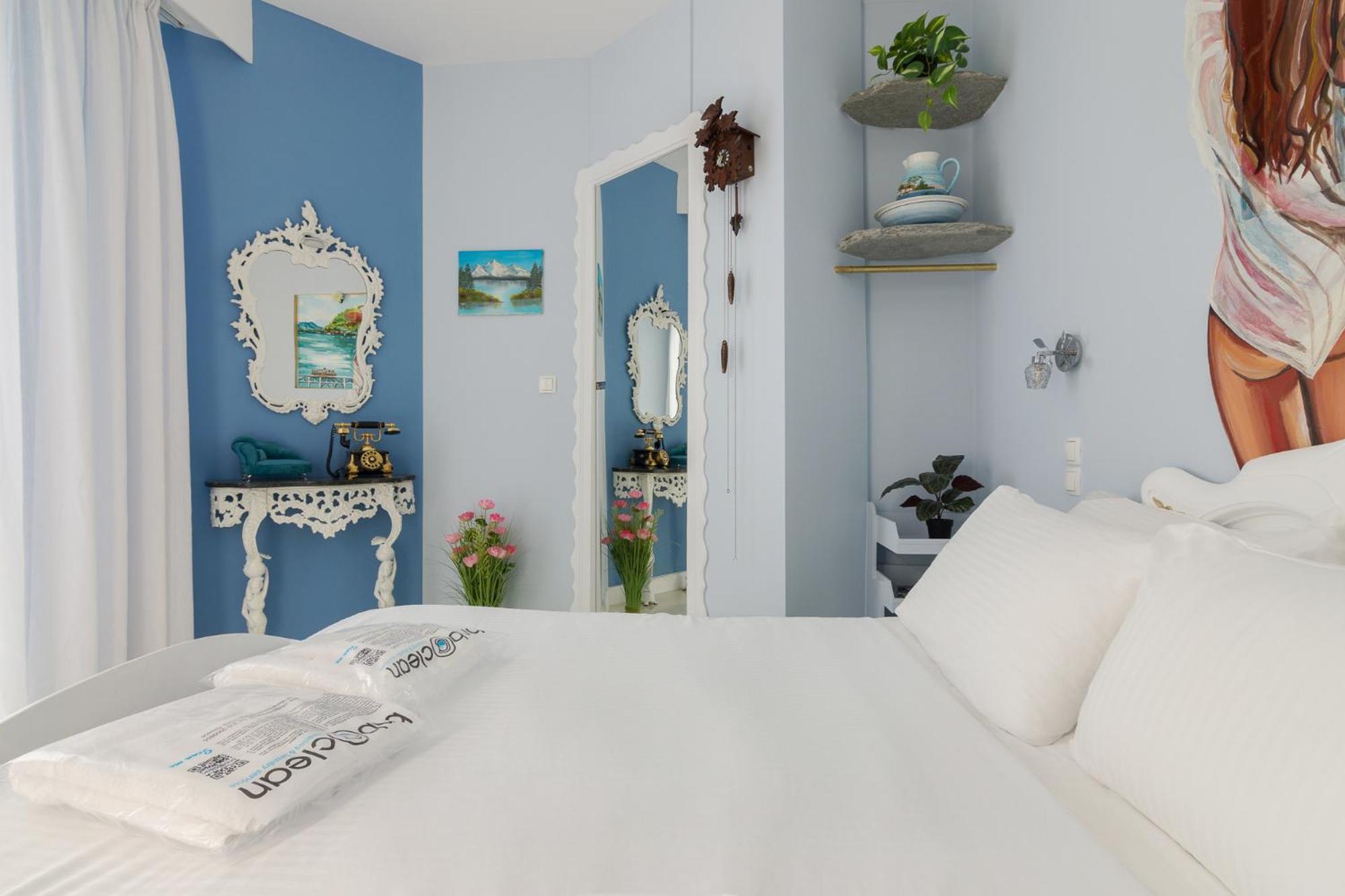 Wonderful Renovated Apartment With Private Patio Athènes Extérieur photo